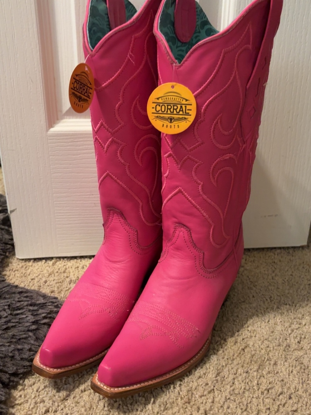 Corral Women's Hot Pink Western Boots